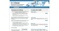 Desktop Screenshot of ledelarge.fr