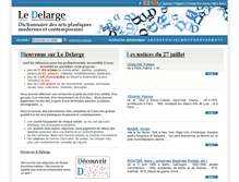 Tablet Screenshot of ledelarge.fr